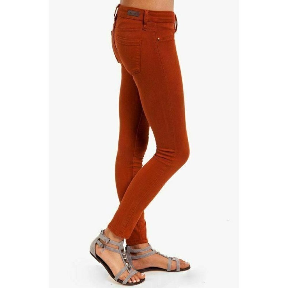 Blank NYC Rust Denim Spray On Super Skinny Jeans - Picture 8 of 14